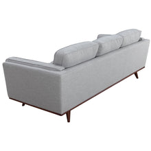 Load image into Gallery viewer, Petalsoft 3 Seater Sofa Fabric Uplholstered Lounge Couch - Grey
