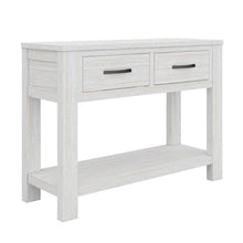 Load image into Gallery viewer, Foxglove Console Hallway Entry Table 110cm Solid Mt Ash Timber Wood - White
