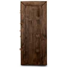 Load image into Gallery viewer, Catmint Tallboy 7 Chest of Drawers Pine Wood Bed Storage Cabinet - Grey Stone
