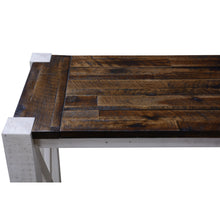 Load image into Gallery viewer, Erica Console Hallway Entry Table 130cm Solid Acacia Timber Wood Brown White
