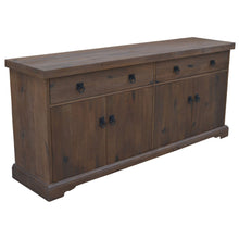 Load image into Gallery viewer, Florence  Buffet Table 180cm 2 Door 4 Drawer Solid Mango Timber Wood

