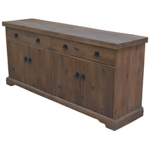 Load image into Gallery viewer, Florence  Buffet Table 180cm 2 Door 4 Drawer Solid Mango Timber Wood
