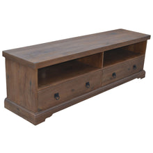Load image into Gallery viewer, Florence  ETU Entertainment TV Unit 180cm 2 Drawer Solid Mango Timber Wood
