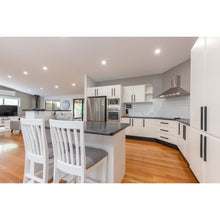 Load image into Gallery viewer, Laelia Tall Bar Chair Stool Set of 6 Solid Acacia Wood Coastal Furniture - White
