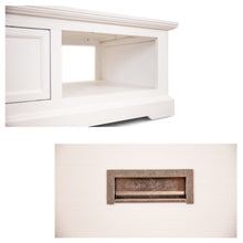 Load image into Gallery viewer, Laelia Coffee Table 120cm Solid Acacia Timber Wood Coastal Furniture - White
