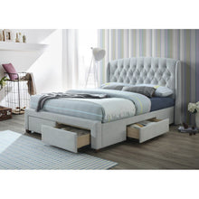 Load image into Gallery viewer, Honeydew Queen Size Bed Frame Timber Mattress Base With Storage Drawers - Beige
