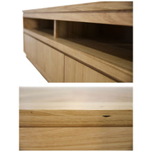 Load image into Gallery viewer, Rosemallow ETU Entertainment TV Unit 185cm 3 Drawer Solid Messmate Timber Wood
