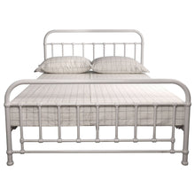 Load image into Gallery viewer, Metallica Queen Bed Size Metal Frame Platform Mattress Base - White
