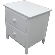 Load image into Gallery viewer, Wisteria Bedside Tallboy 3pc Bedroom Set Drawers Nightstand Storage Cabinet -WHT
