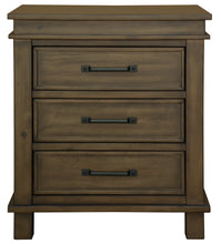 Load image into Gallery viewer, Lily 4pc Queen Bed Suite Bedside Tallboy Bedroom Furniture Package - Rustic Grey
