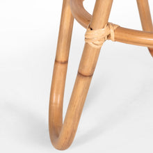 Load image into Gallery viewer, Crocus Rattan Round Side Sofa End Table 55cm - Natural

