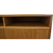 Load image into Gallery viewer, Petunia  Buffet Table 160cm 3 Door 3 Niche Elm Timber Wood Metal Leg - Natural
