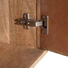 Load image into Gallery viewer, Olearia  Buffet Table 150cm 3 Door Solid Mango Wood Storage Cabinet Natural
