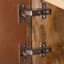 Load image into Gallery viewer, Olearia  ETU Entertainment TV Unit 150cm Solid Mango Wood Rattan 2 Door Natural
