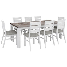 Load image into Gallery viewer, Plumeria Dining Table 225cm Solid Acacia Wood Home Dinner Furniture -White Brush
