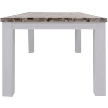 Load image into Gallery viewer, Plumeria Dining Table 225cm Solid Acacia Wood Home Dinner Furniture -White Brush
