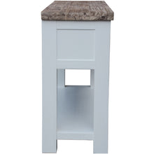 Load image into Gallery viewer, Plumeria Console Hallway Entry Table 130cm Solid Acacia Timber Wood -White Brush
