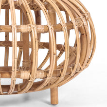 Load image into Gallery viewer, Mimosa 64cm Rattan Round Side Sofa End Table - Natural
