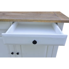 Load image into Gallery viewer, Lavasa Buffet Table 208cm 4 Doors Drawers Solid Mango Wood Farmhouse Furniture

