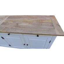 Load image into Gallery viewer, Lavasa Buffet Table 208cm 4 Doors Drawers Solid Mango Wood Farmhouse Furniture
