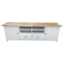 Load image into Gallery viewer, Lavasa ETU Entertainment TV Unit 207cm 2 Door Mango Wood Farmhouse Furniture
