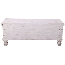 Load image into Gallery viewer, Surya Coffee Table Antique Handcrafted Solid Mango Wood Storage Trunk Chest Box
