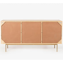 Load image into Gallery viewer, Martina Buffet Table Sideboard 145cm 3 Door Solid Mango Wood Storage Cabinet
