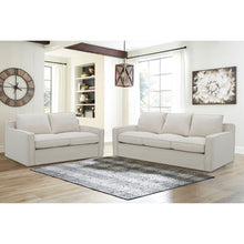 Load image into Gallery viewer, Plushy 2 + 3 Seater Sofa Set Fabric Uplholstered Lounge Couch - Stone
