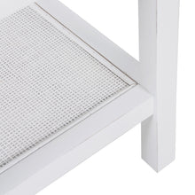 Load image into Gallery viewer, Jasmine Coffee Side Table Laptop Desk Bedside Sofa End Tables Mindi Wood - White
