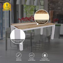 Load image into Gallery viewer, Orville Dining Table 180cm Solid Acacia Wood Home Dinner Furniture - Multi Color
