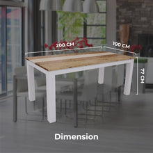 Load image into Gallery viewer, Orville Dining Table 200cm Solid Acacia Wood Home Dinner Furniture - Multi Color
