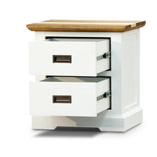 Load image into Gallery viewer, Orville 4pc King Bed Frame Suite Bedside Tallboy Furniture Package - Multi Color
