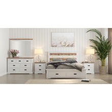 Load image into Gallery viewer, Orville 5pc Queen Bed Frame Suite Bedside Dresser Furniture Package -Multi Color

