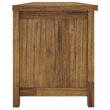 Load image into Gallery viewer, Birdsville ETU Entertainment TV Unit 223cm 2 Door 2 Drawer Mt Ash Wood - Brown
