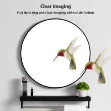 Load image into Gallery viewer, Slim Design 50CM Black Bathroom, Living Room, Hallway Mirror Round Mirror Wall Decor Metal Frame
