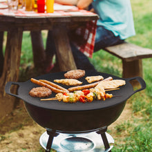 Load image into Gallery viewer, Korean Grill Pan Nonstick 6 Layer 40cm Round BBQ Griddle Indoor or Outdoor Cooking
