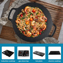 Load image into Gallery viewer, Korean Grill Pan Nonstick 6 Layer 40cm Round BBQ Griddle Indoor or Outdoor Cooking
