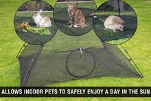 Load image into Gallery viewer, Outdoor Cat Enclosures  Indoor Cats Portable Tent, Cat Tunnel, Playhouse Play Tents Small Animals
