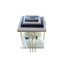 Load image into Gallery viewer, Interior Ave - Milano Gold Square Side Table
