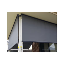 Load image into Gallery viewer, Outdoor Roller Blind Sun Screen Awning With Aluminium Hood
