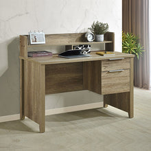 Load image into Gallery viewer, Study Desk with 2 Drawers Natural Wood like MDF Office Desk Table
