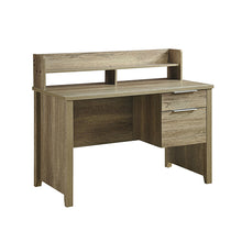 Load image into Gallery viewer, Study Desk with 2 Drawers Natural Wood like MDF Office Desk Table
