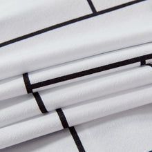 Load image into Gallery viewer, Glen microfiber reversible quilt cover set-king size
