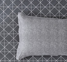 Load image into Gallery viewer, Manhattan 100% cotton reversible quilt cover set-super king size
