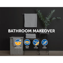 Load image into Gallery viewer, Double Classic Chrome Towel Bar Rail Bathroom
