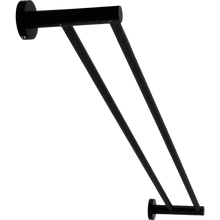 Load image into Gallery viewer, Single Classic Towel Bar Rail Bathroom Electroplated Matte Black Finish
