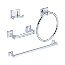 Load image into Gallery viewer, 4 Piece Towel Bar Set Bath Accessories Bathroom Hardware
