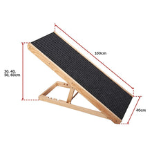 Load image into Gallery viewer, Dog Ramp Pet Ramp Adjustable Heights Portable
