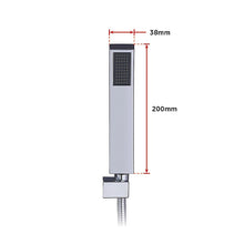 Load image into Gallery viewer, WELS 8&quot; Rain Shower Head Set Square Dual Heads Faucet High Pressure With Mixer
