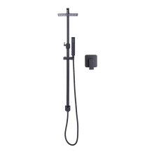 Load image into Gallery viewer, WELS 8&quot; Rain Shower Head Set Square Dual Heads Faucet High Pressure With Mixer
